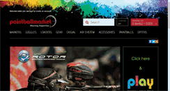 Desktop Screenshot of paintballmarket.gr